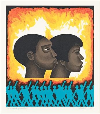 ELIZABETH CATLETT (1915 - 2012) For My People.